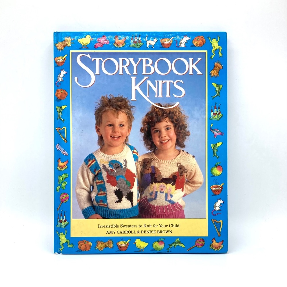 BUY 2 GET 1 FREE Retro Storybook Knits pattern book